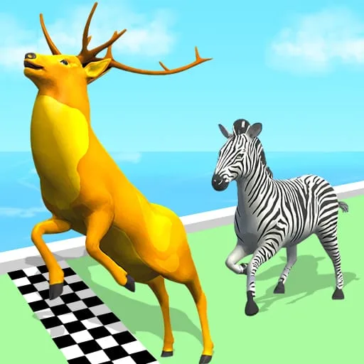Animal Racing – Epic animal race game, penguin run, racing game with animals