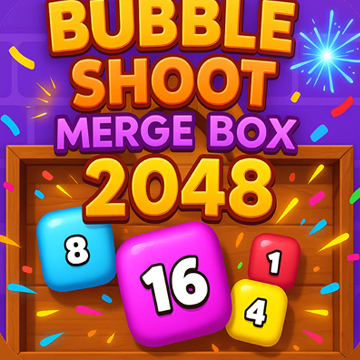 Bubble Shoot Merge Box 2048 – Online Puzzle Game Free