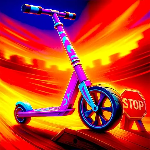 Driving game – Scooter Touchgrind Tricks 3D Simulation Fun Online