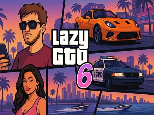 Lazy GTO 6 – Free Cars & Trucks Driving Online Game